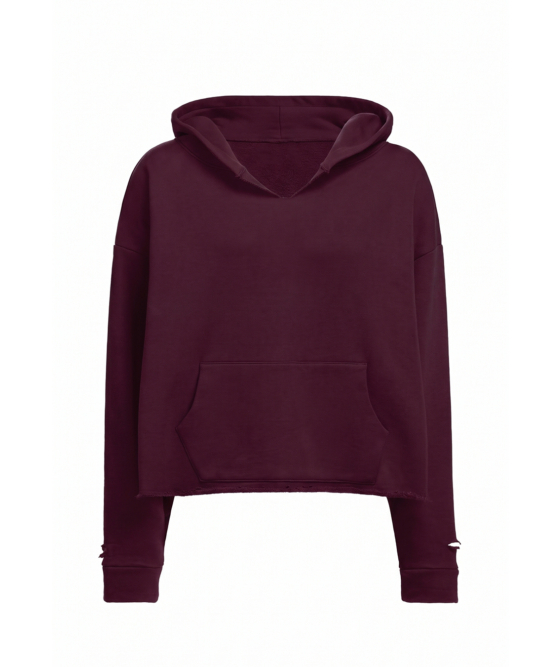 OVERSIZED HOODIE - BURGUNDY