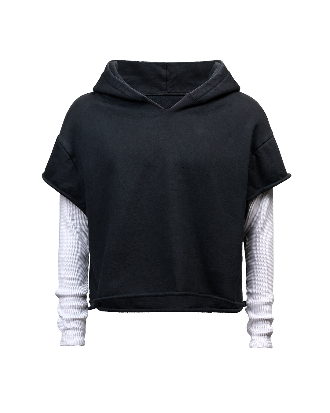 THERMAL HOODIE - WHITE
