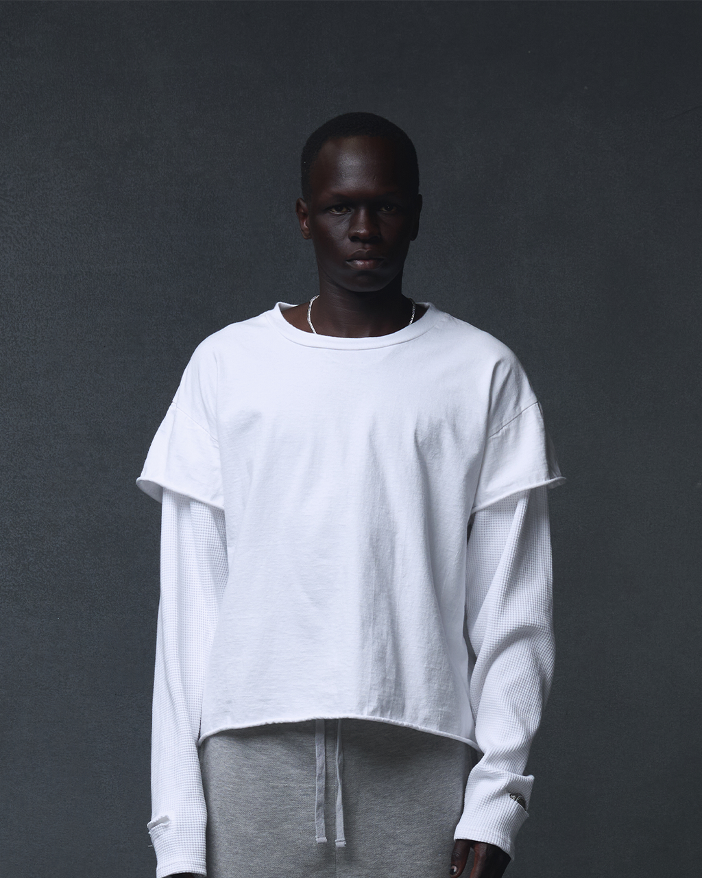 THERMAL TEE - WHITE