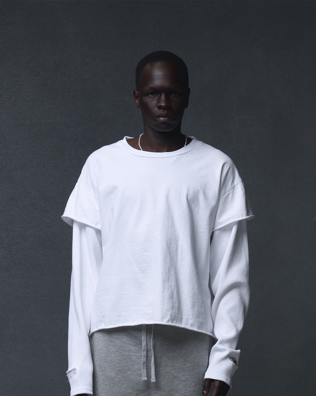 THERMAL TEE - WHITE