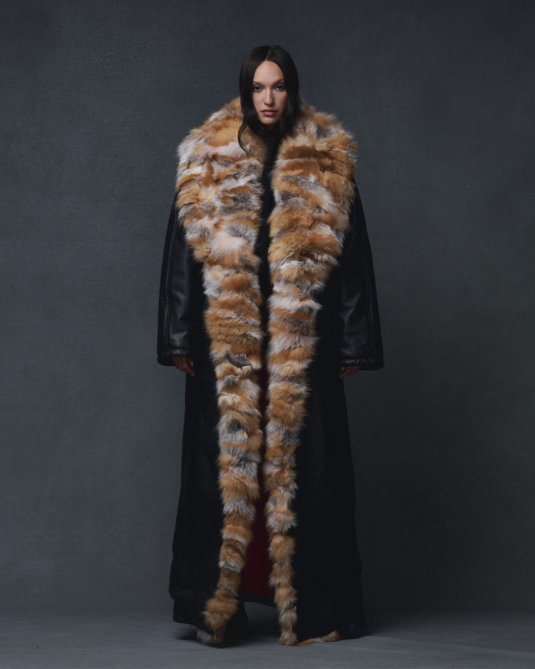 FOX FUR TRENCH
