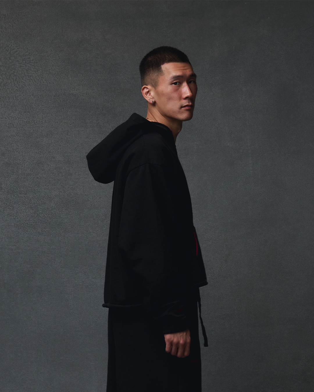 OVERSIZED HOODIE - BLACK