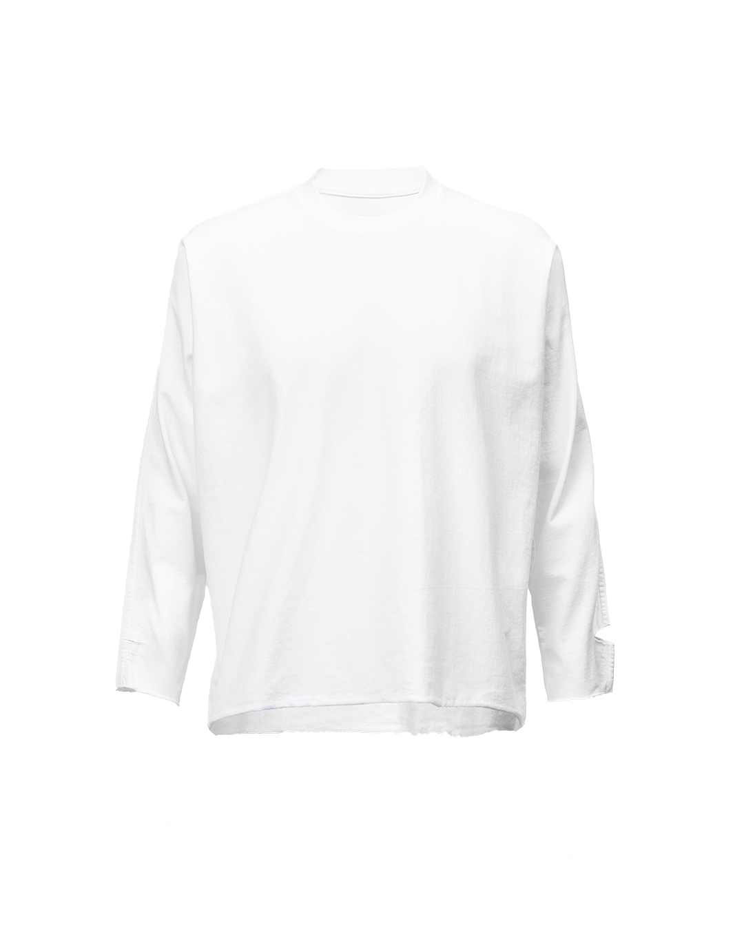 LONGSLEEVE FLAGSHIP TEE - WHITE