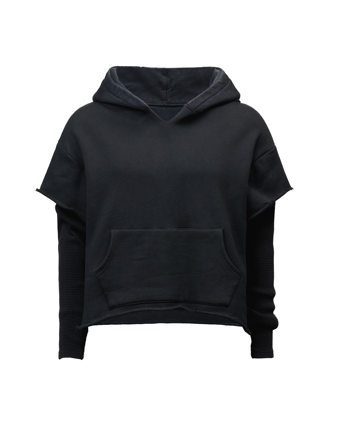 THERMAL HOODIE - BLACK
