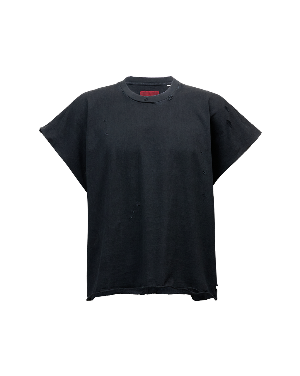 FLAGSHIP TEE - DISTRESSED BLACK