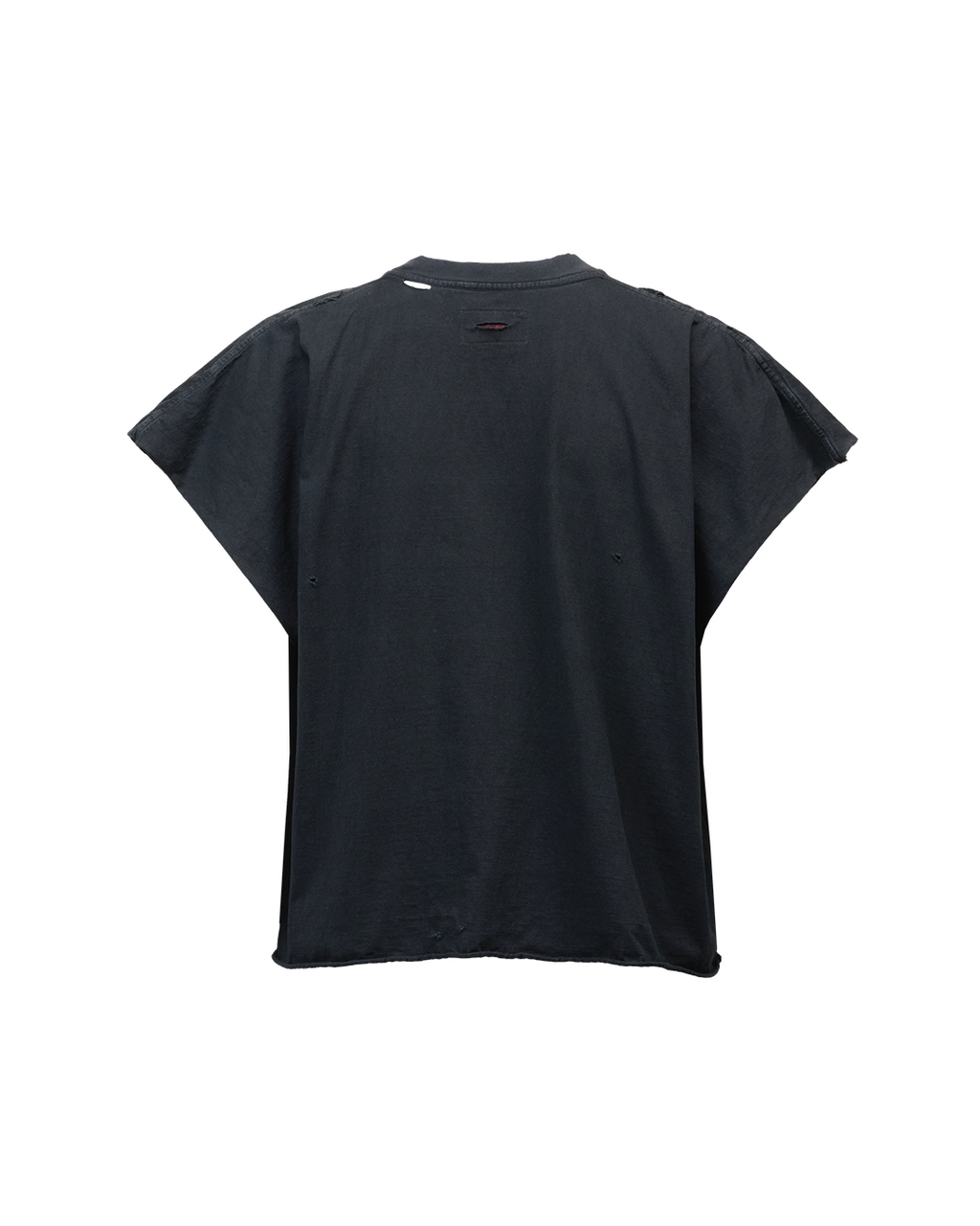FLAGSHIP TEE - DISTRESSED BLACK