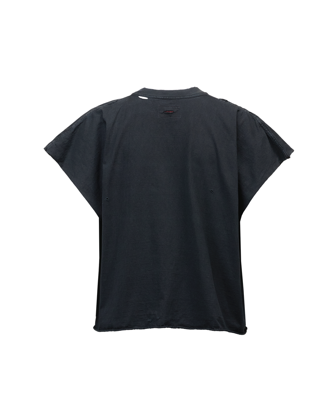FLAGSHIP TEE - DISTRESSED BLACK