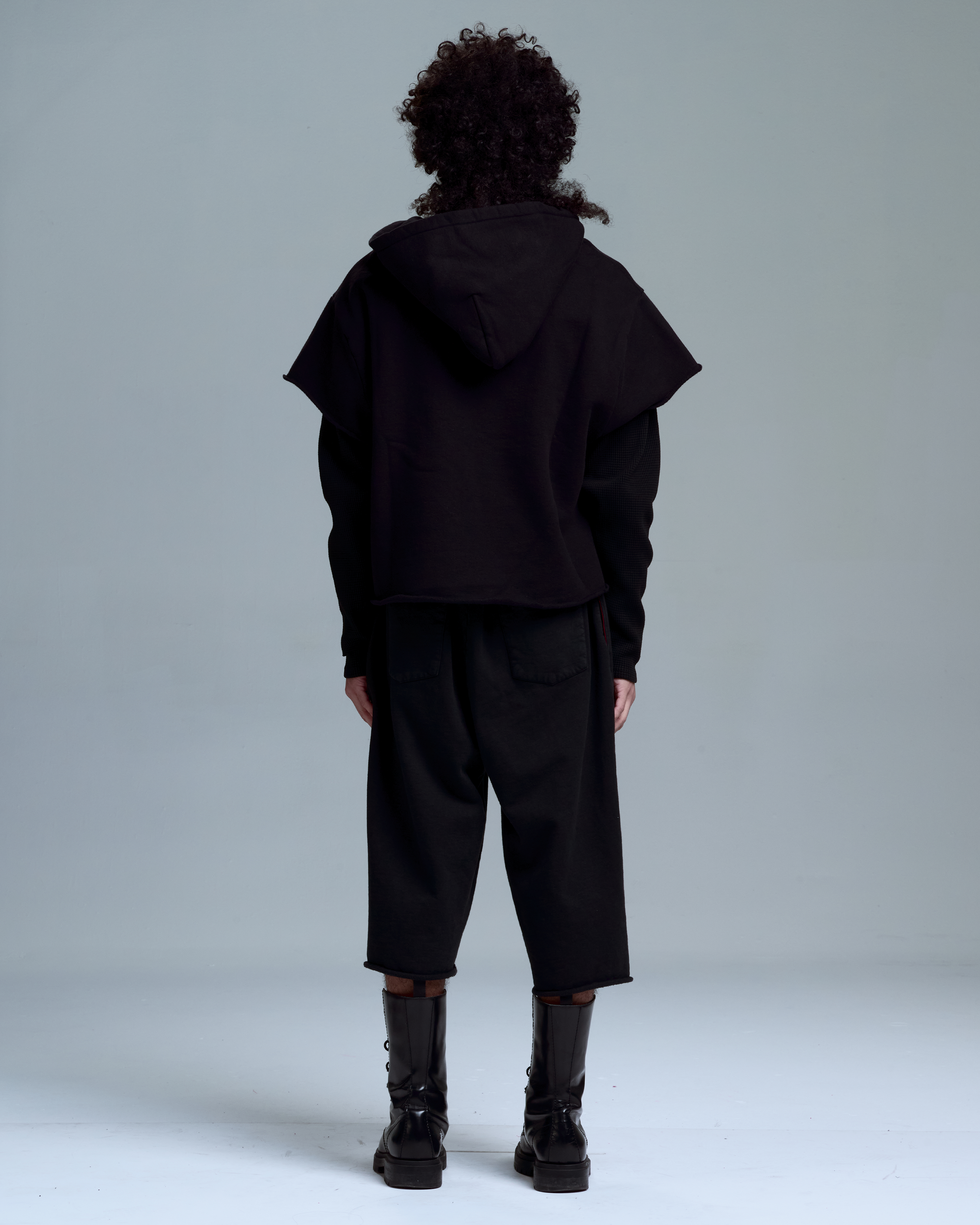 THERMAL HOODIE - BLACK