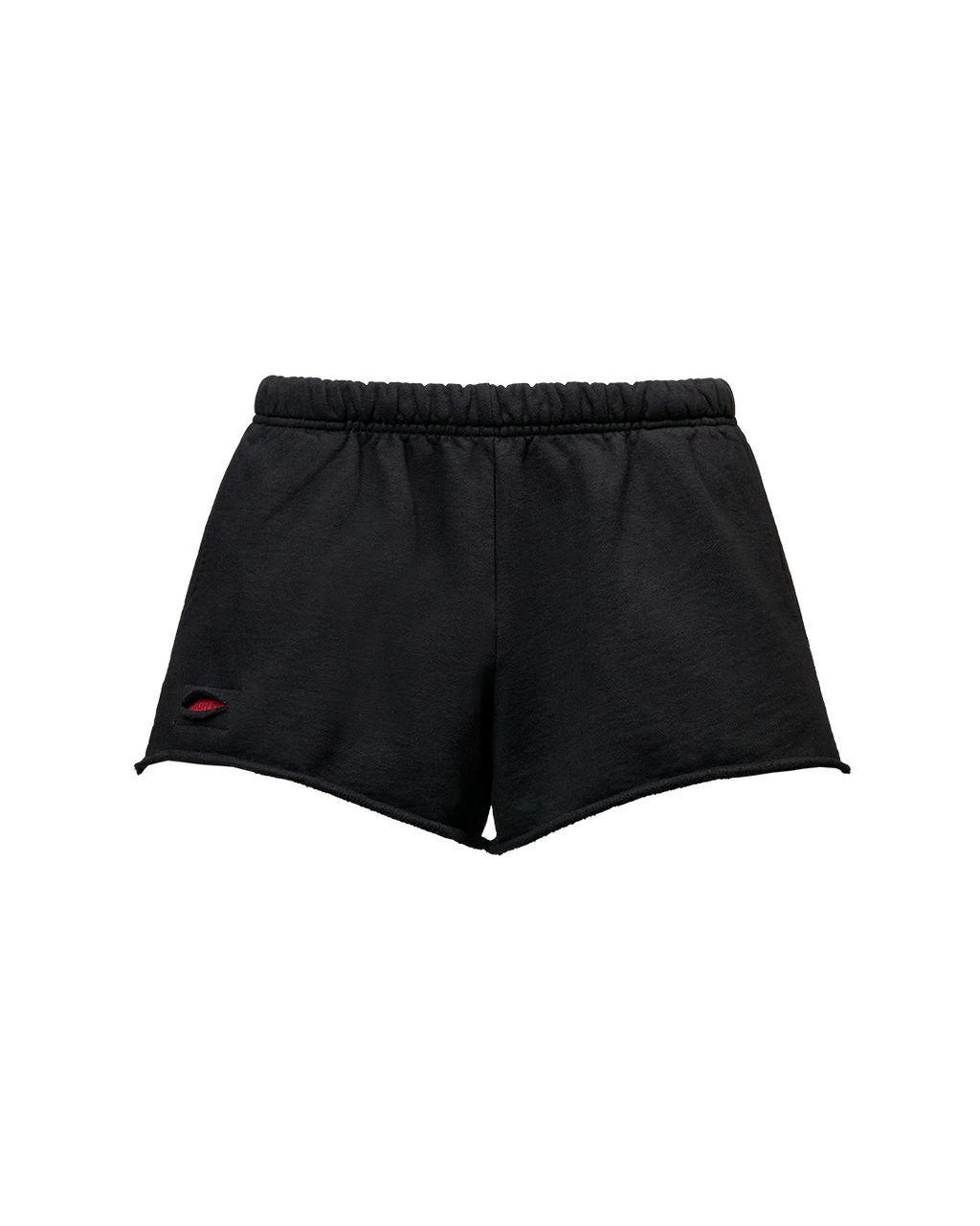 WOMENS BLACK SHORT SHORTS