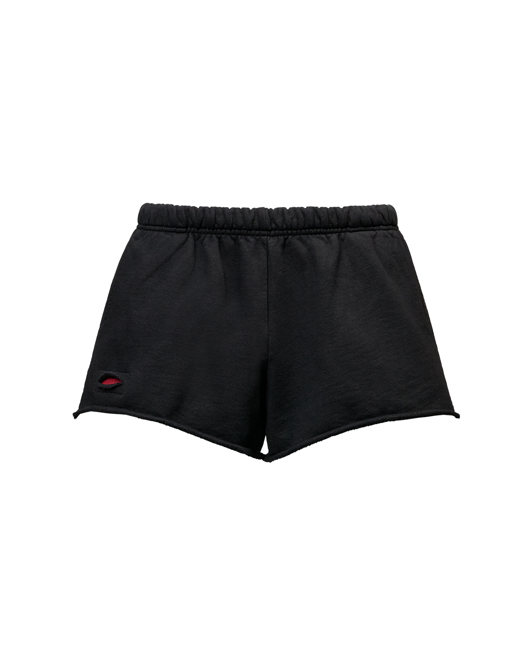 WOMENS BLACK SHORT SHORTS