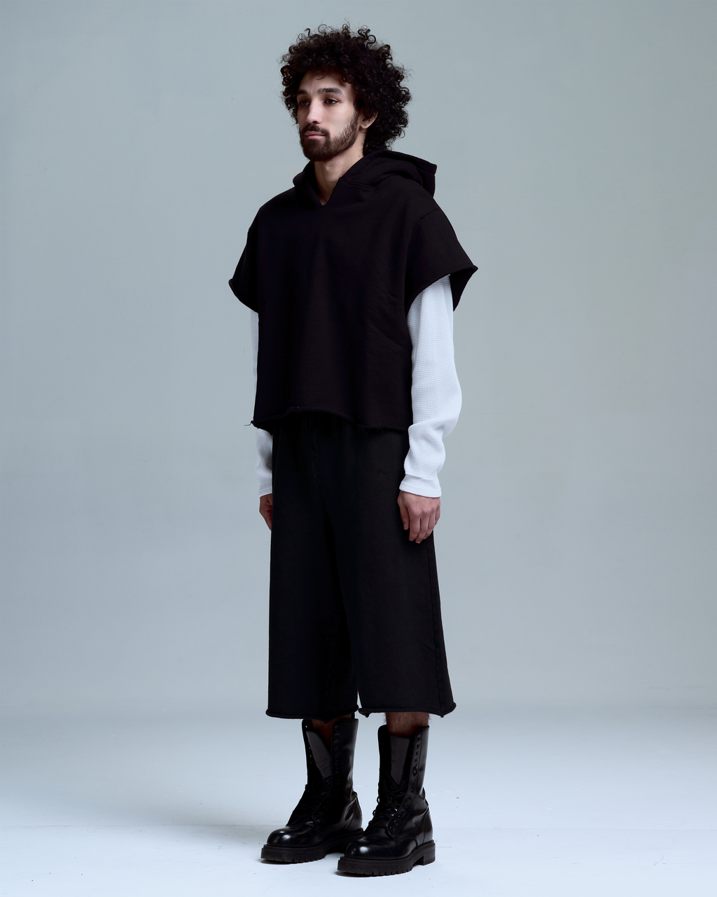 THERMAL HOODIE - WHITE