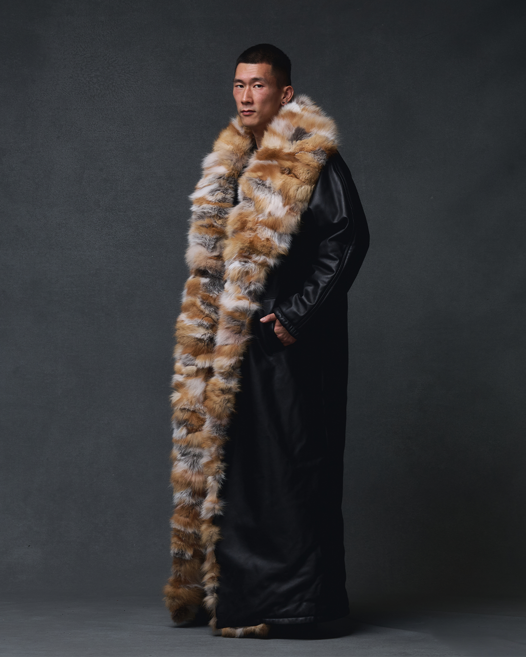 FOX FUR TRENCH