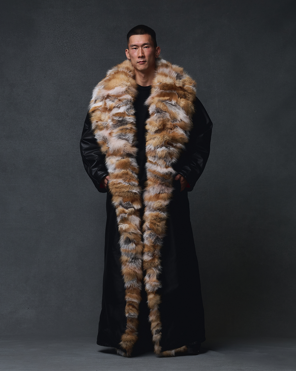 FOX FUR TRENCH