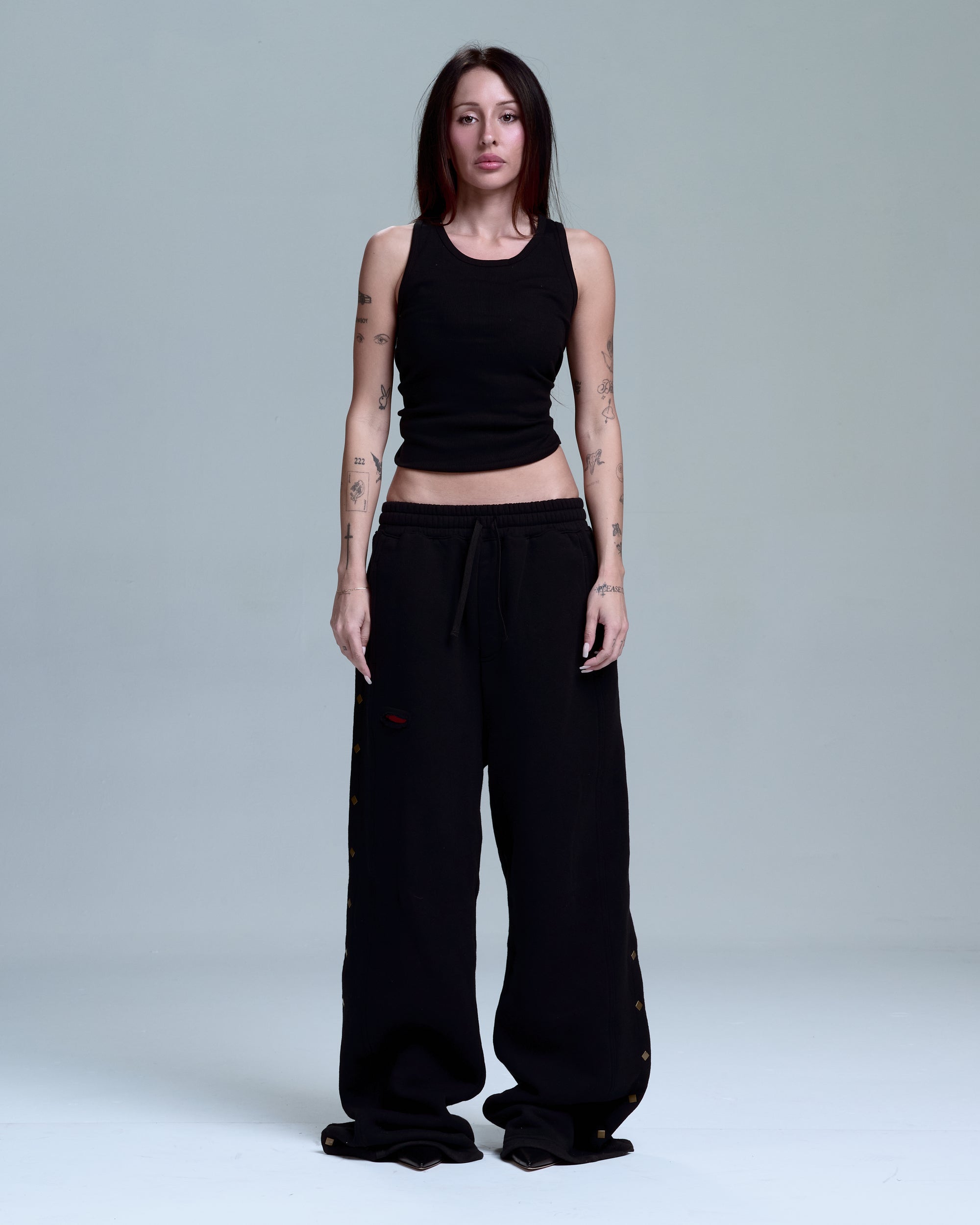 SNAP SWEATPANTS