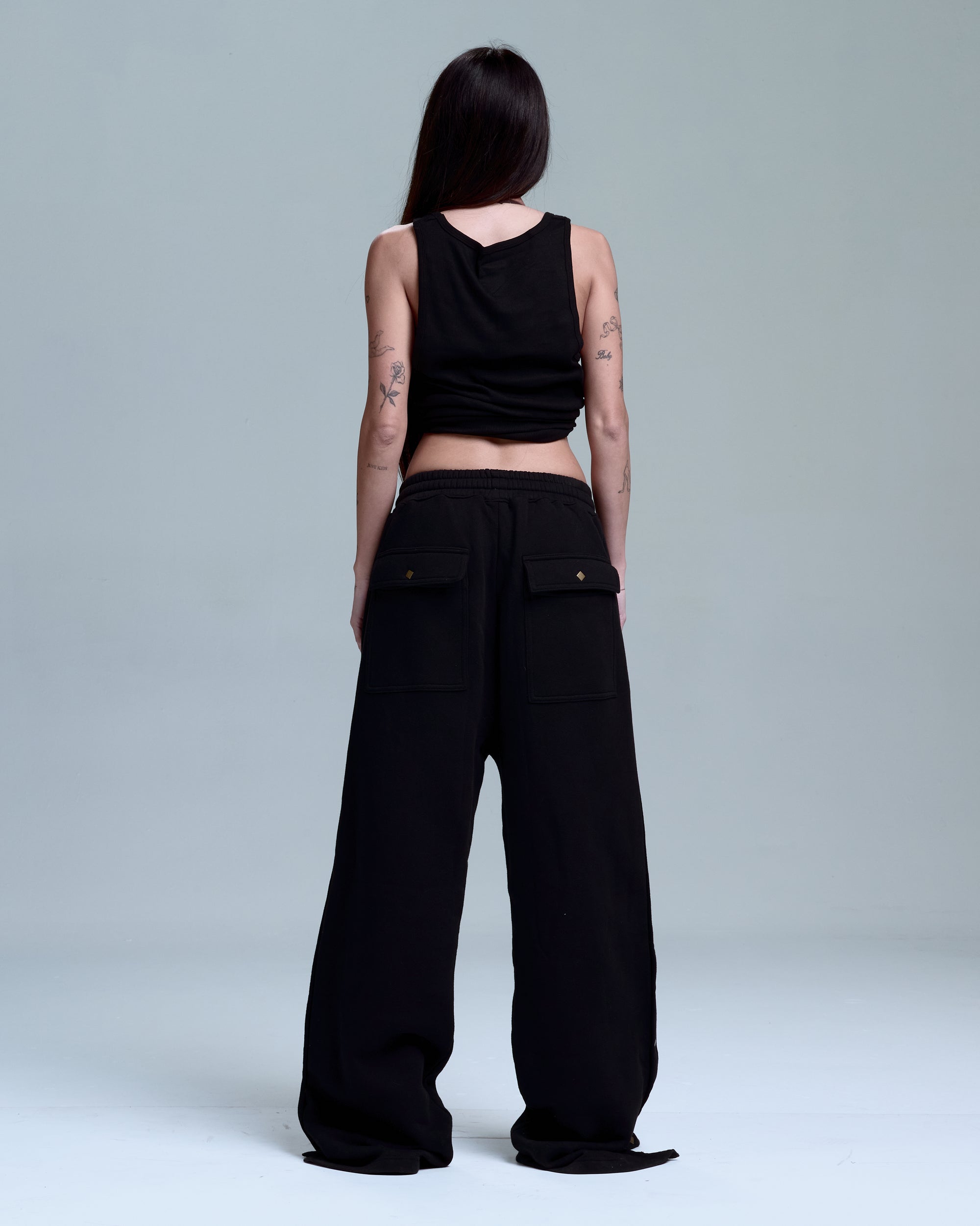 SNAP SWEATPANTS