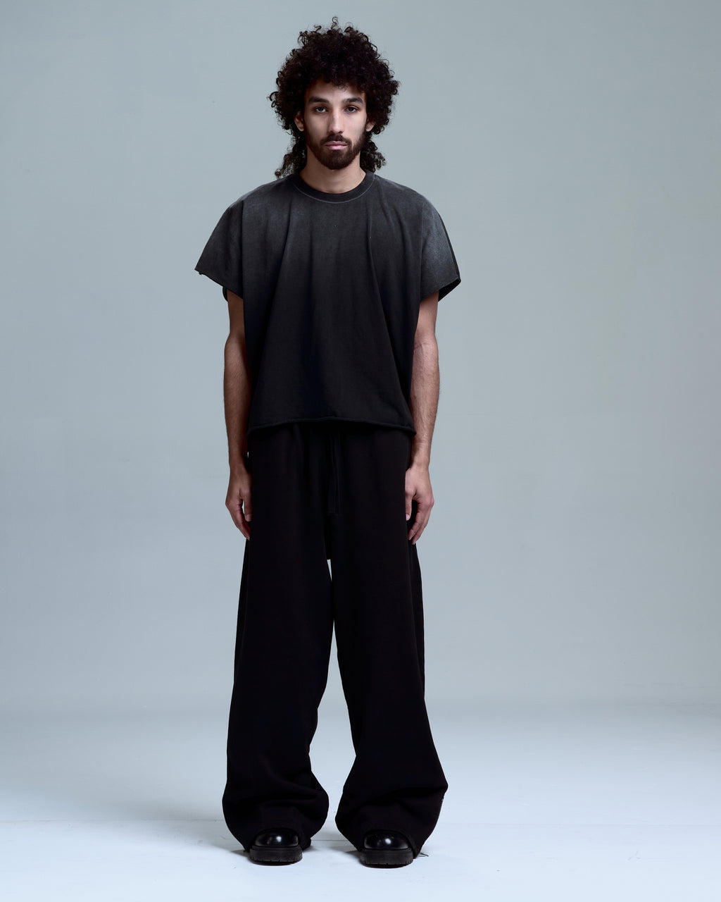 FLAGSHIP TEE - FADED BLACK