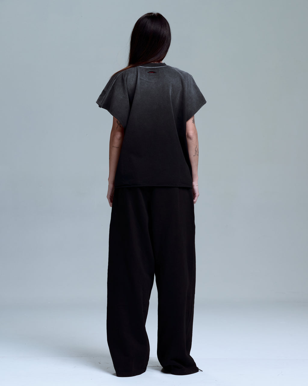 FLAGSHIP TEE - FADED BLACK