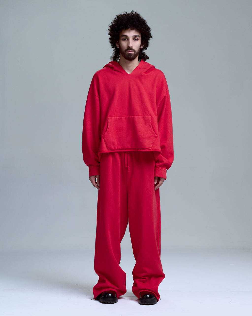 OVERSIZED HOODIE -RED