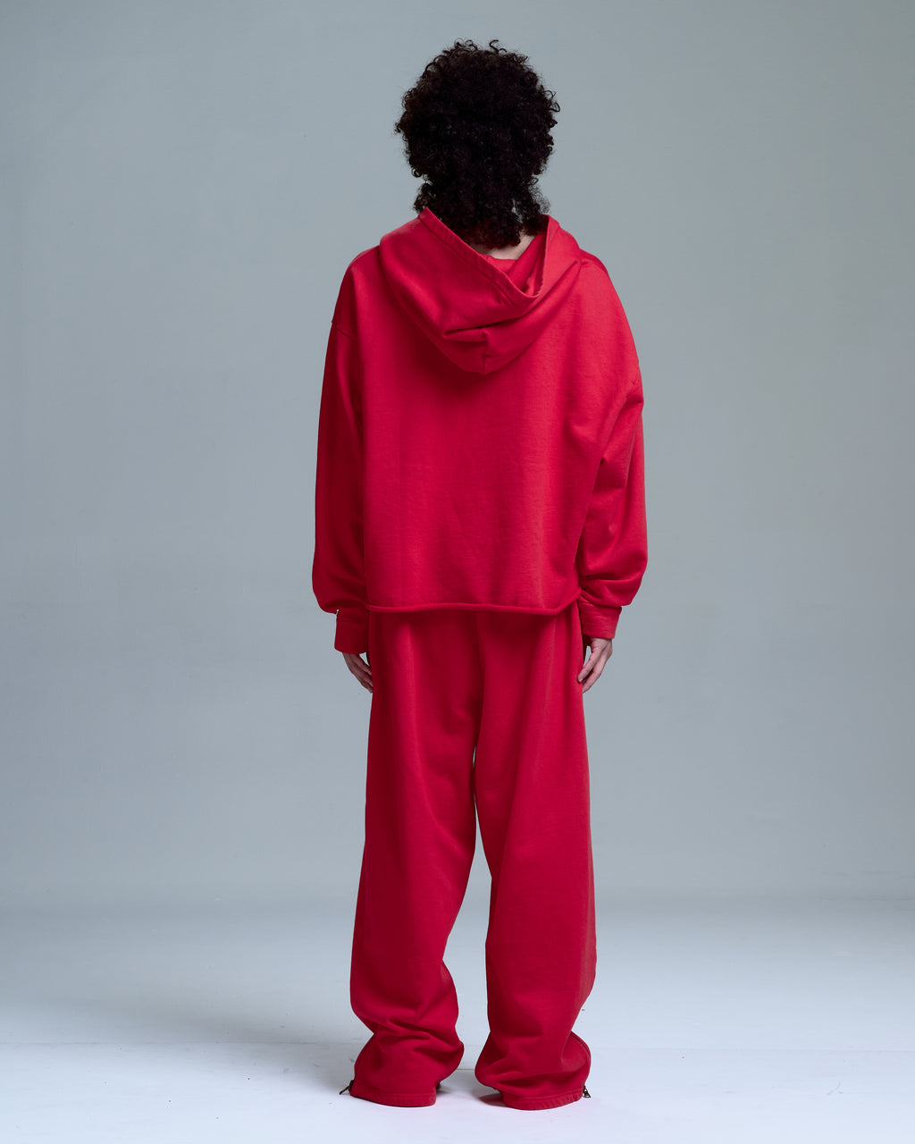 OVERSIZED HOODIE -RED