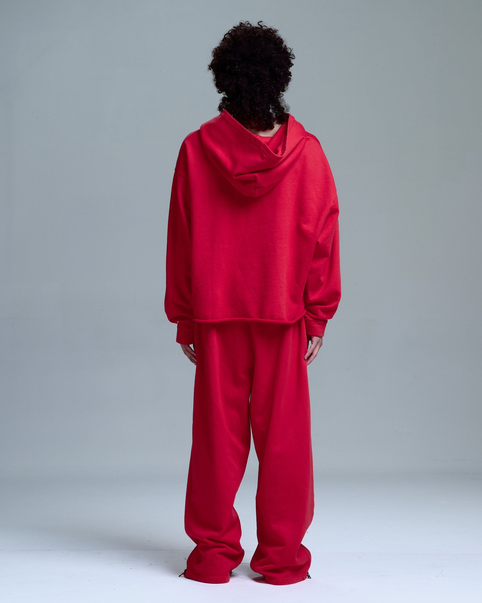 OVERSIZED HOODIE -RED