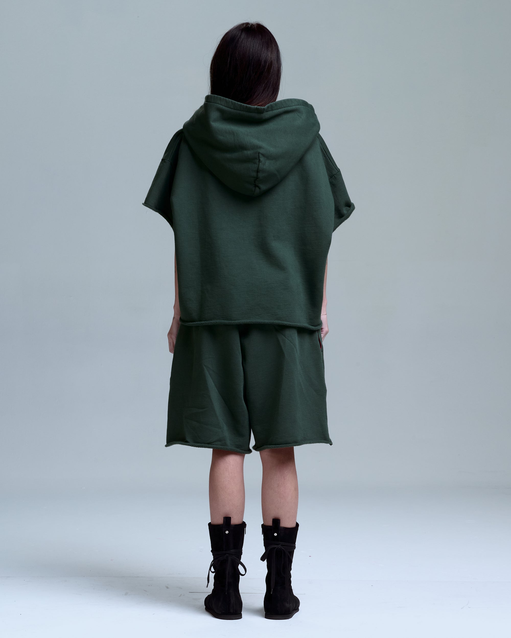 SWEAT SHORT - GREEN