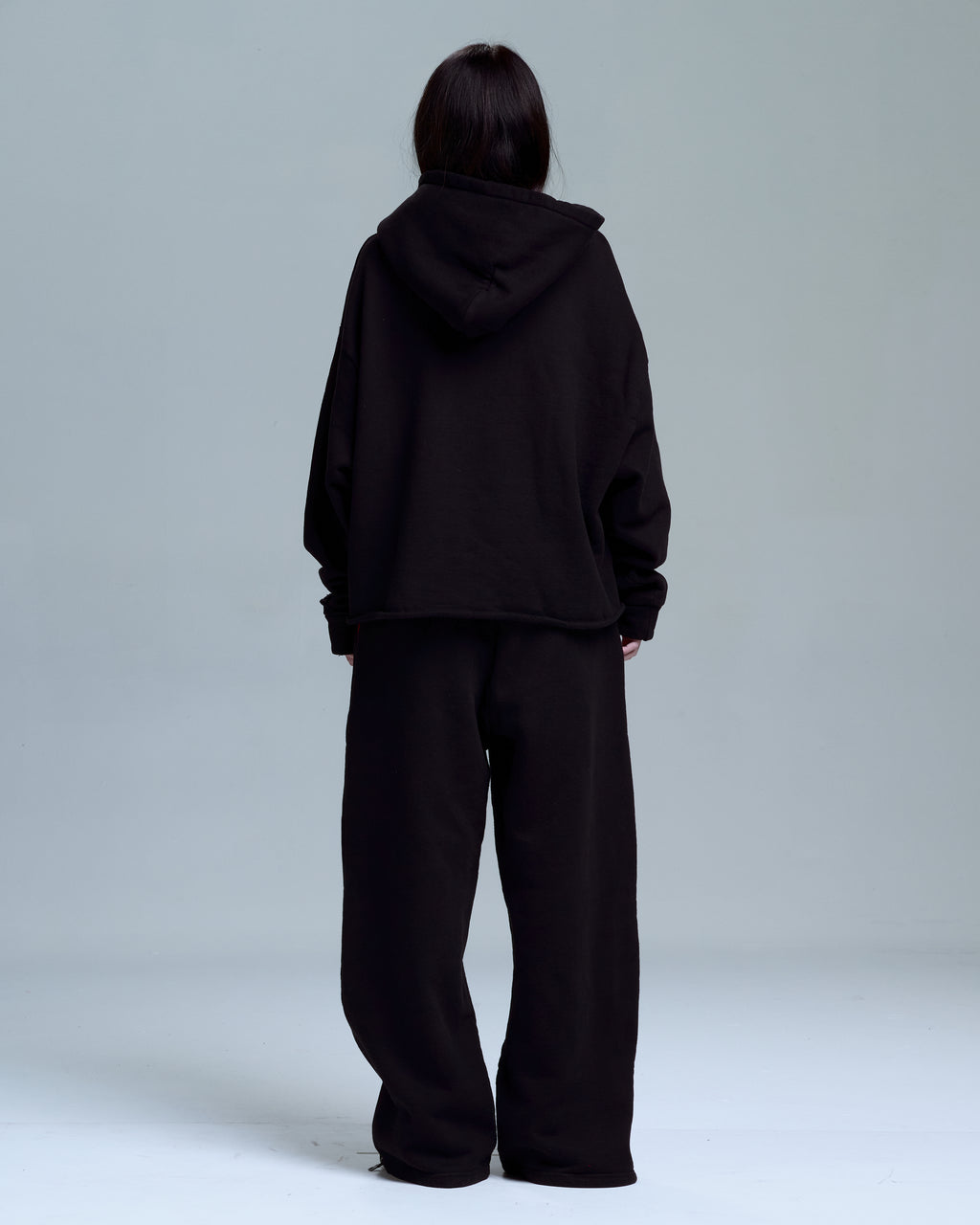 OVERSIZED HOODIE - BLACK