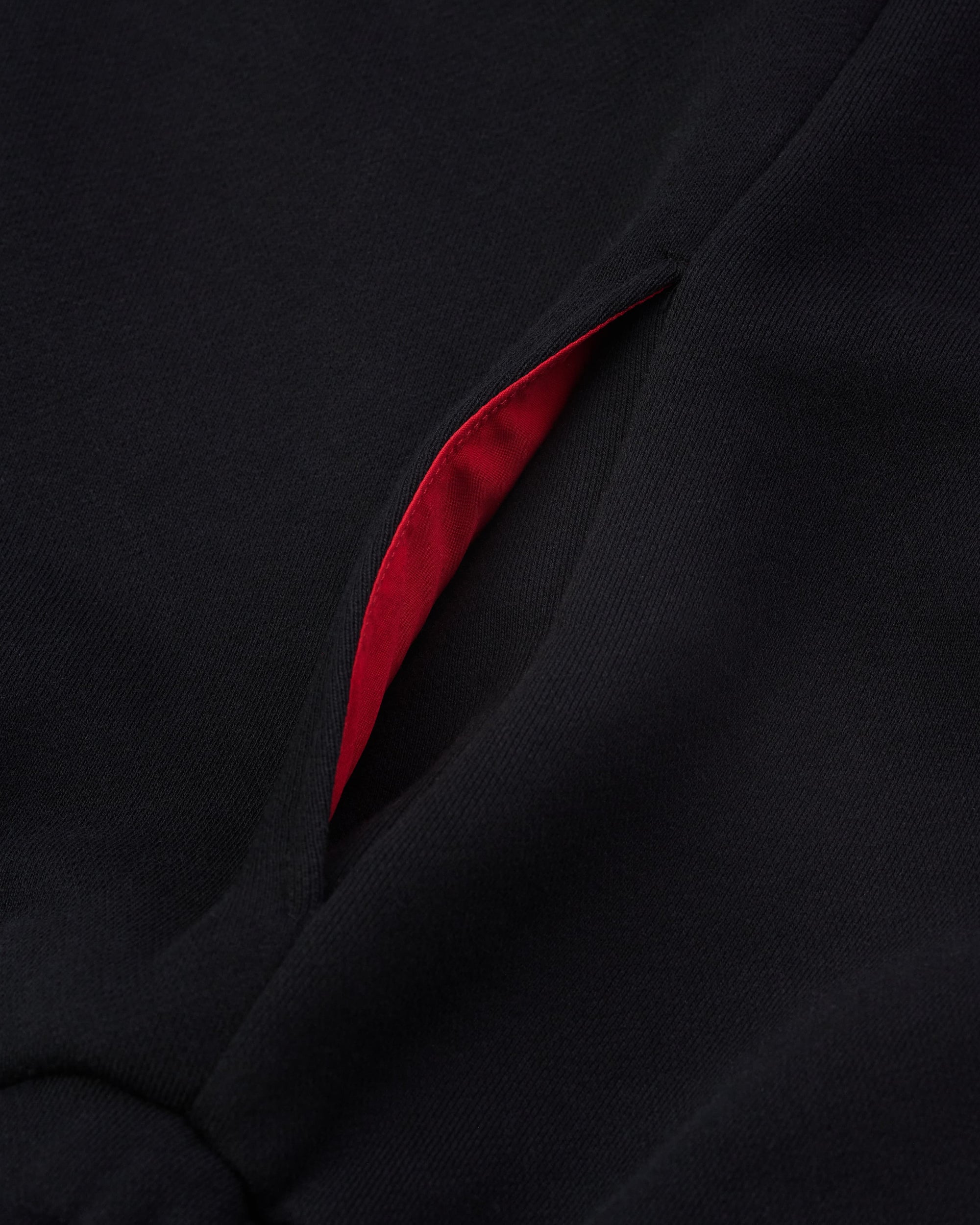 WOMENS ZIPPER SWEATPANTS - BLACK