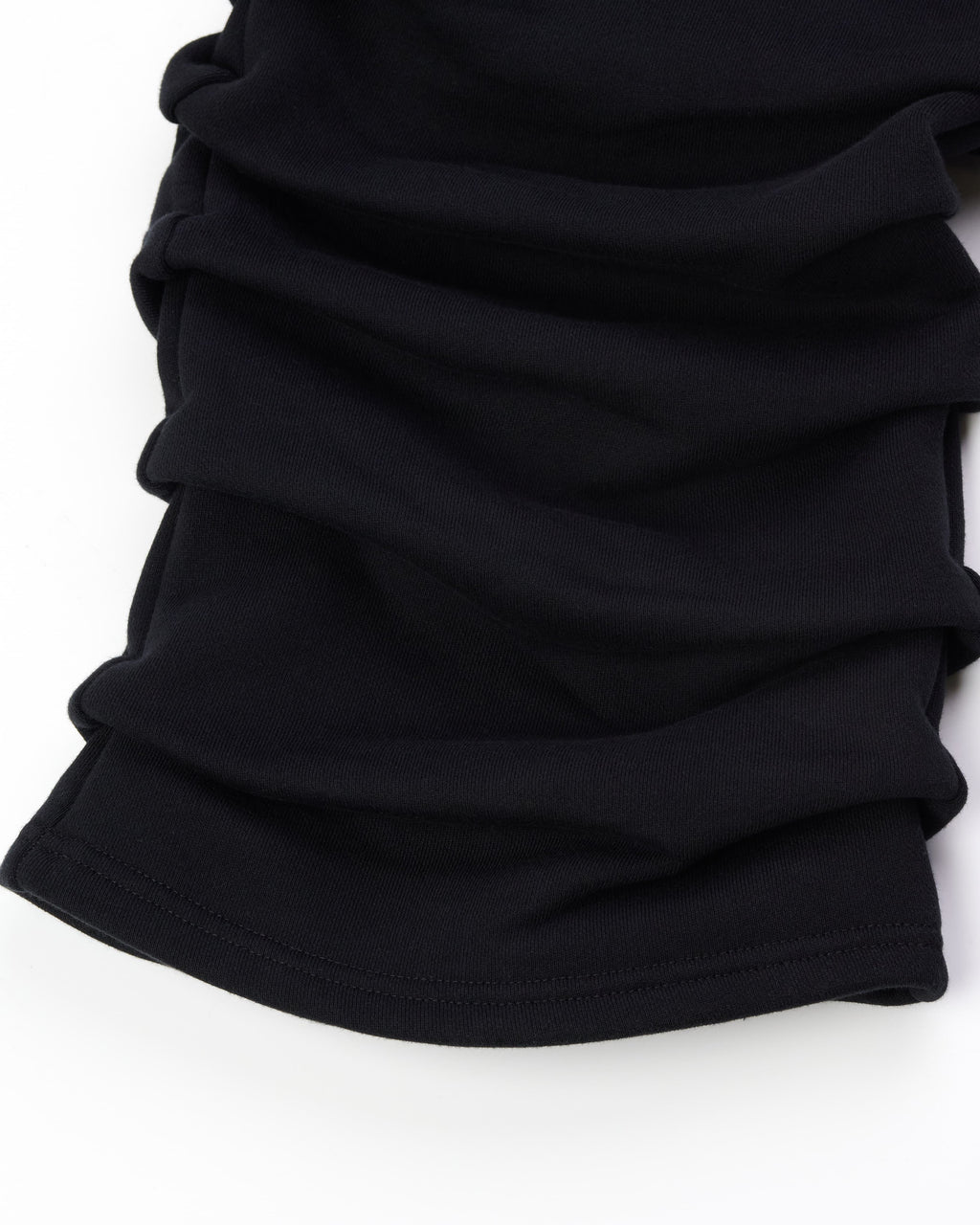 STACKED SWEATPANTS - BLACK