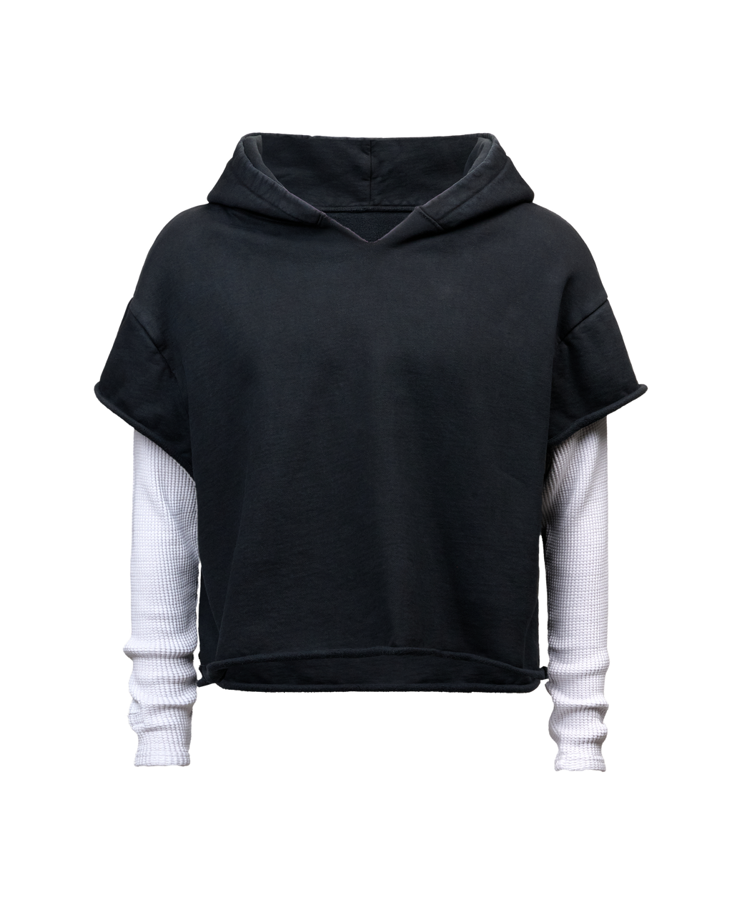 THERMAL HOODIE - WHITE