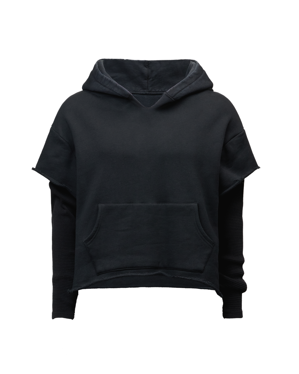 THERMAL HOODIE - BLACK