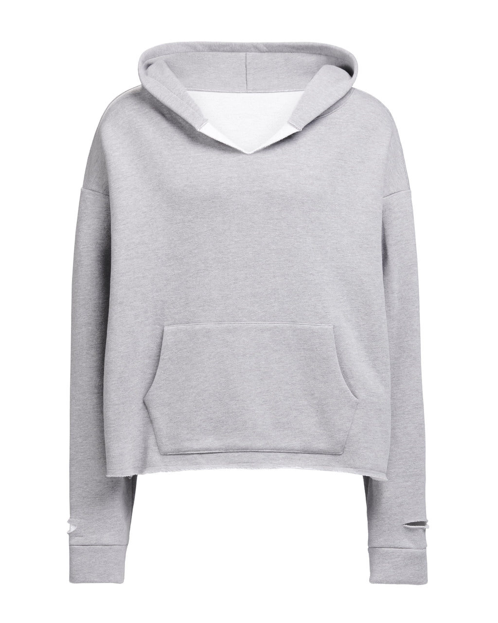 OVERSIZED HOODIE - HEATHER GREY