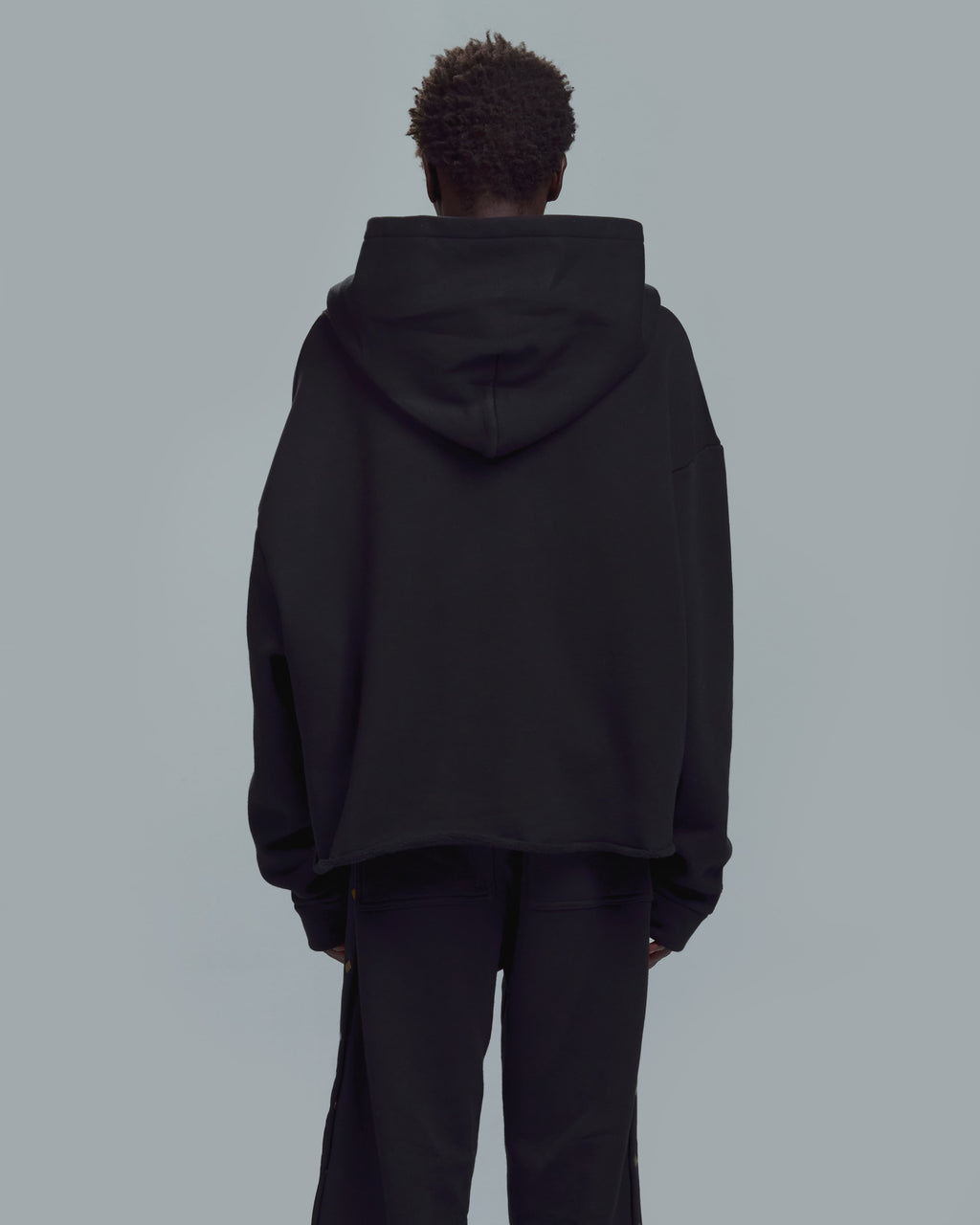 OVERSIZED HOODIE - BLACK