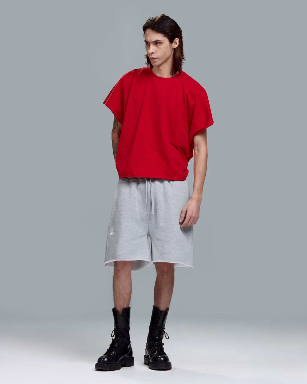 SWEAT SHORT - GREY