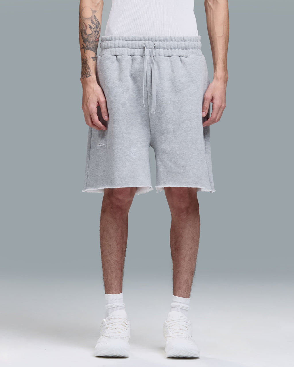 SWEAT SHORT - GREY